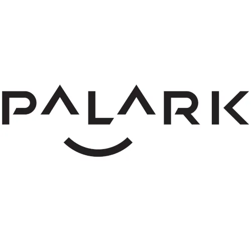 Palark company logo with minimalist curved design